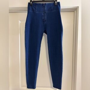 Freddy WR.UP High Waisted Petite Length Deep Blue Women's Jeans Jeggings